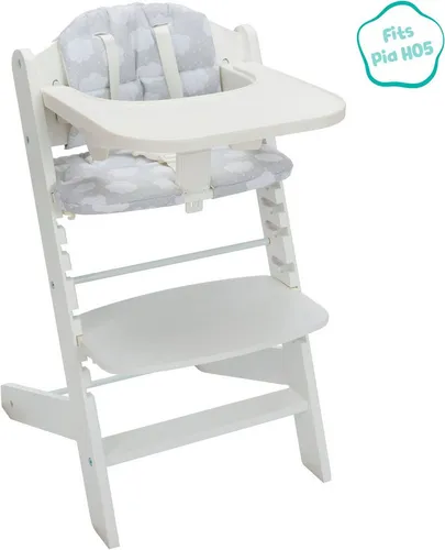 Fillikid Kinder-Sitzauflage Wolke grau, für Hochstuhl Pia von Fillikid