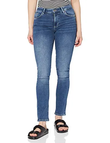 s.Oliver Damen 2064331 Strickjacke, 55Z2 blau, 46/32 - Damen Strickjacke in Blau, modisch und vielseitig kombinierbar, ideal für lässige und elegante Outfits.