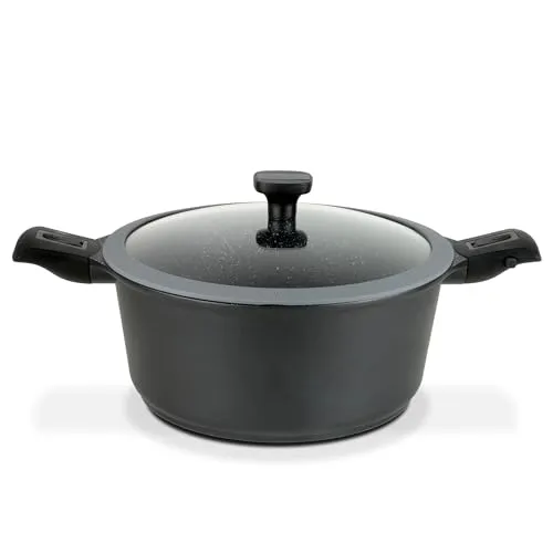 GSW 167864 Easy Click Kochtopf mit Glasdeckel von GSW