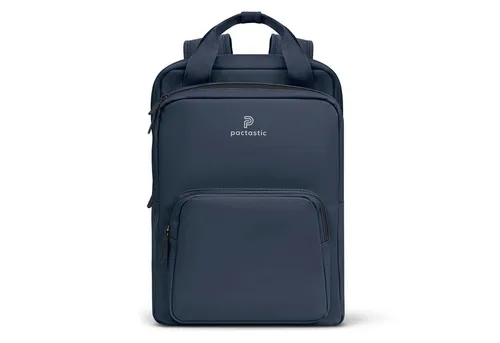 Pactastic 3-Fächer Daypack | Leichter Rucksack aus veganem Tech-Material - Tagesrucksäcke: Ultra leichter Rucksack (710g) mit ergonomischem Design, ideal für Handgepäck und ausgestattet mit einem gepolsterten Laptopfach für Notebooks bis 15,4 Zoll.