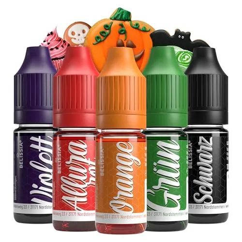 Belissia Lebensmittelfarbe Set Halloween