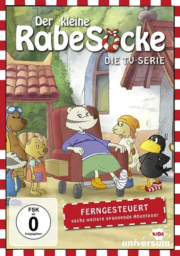 DVD * DER KLEINE RABE SOCKE - DIE TV-SERIE 8 - FERNGESTEUERT  # NEU OVP §