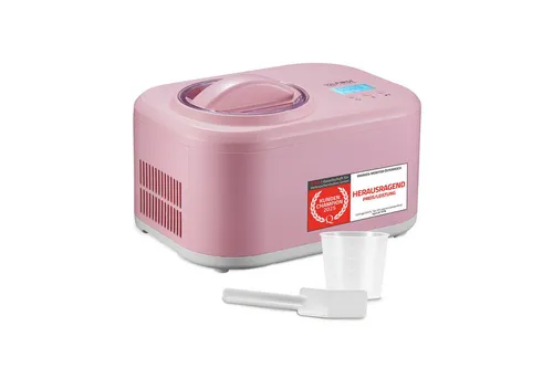 TZS FIRST AUSTRIA Eismaschine Joghurtbereiter in pink von TZS FIRST AUSTRIA