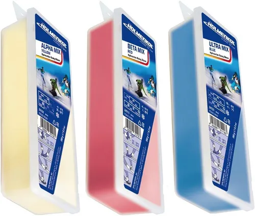 Holmenkol Heißwachs Set Alpha, Beta und Ultra Wax 3x150g von Holmenkol
