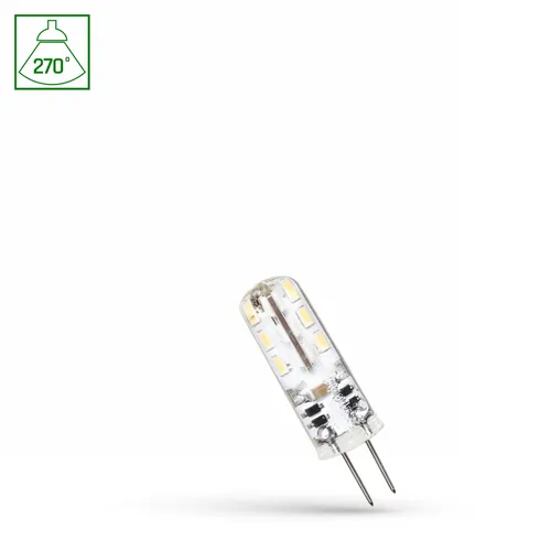 Spectrum LED G4 1,5W = 15W Stiftsockellampe 95lm 12V 270° Warmweiß 3000K