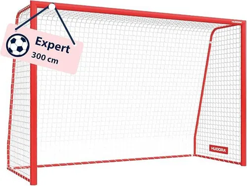 Outdoor-Fußballtor Hudora großes Fußballtor für Kinder und Erwachsene 300cm