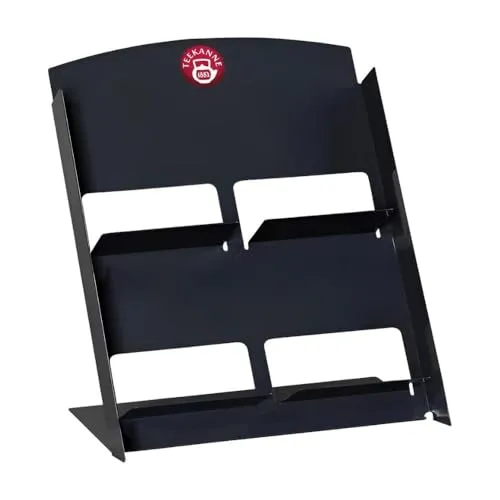 TEEKANNE Teebar 8er Stahl für Gastro Premium - Gastronomie Zubehör mit eleganter 8er Teebar aus Stahl, ideal für die ansprechende Präsentation von Teesorten in der Gastronomie.