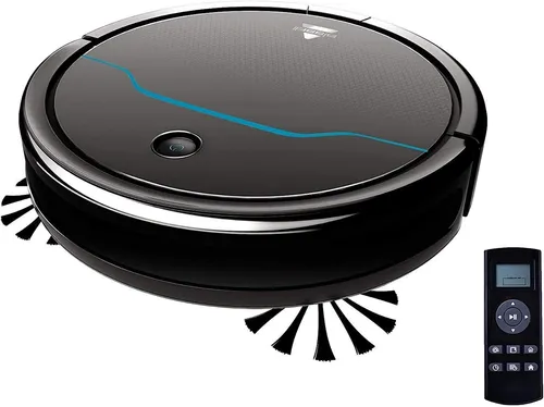 Bissell EV675 Staubsauger-Roboter - für Hartböden und Teppiche, bis zu 100 Minuten Laufzeit, ideal für Tierhaare mit Fernbedienung und automatischer Rückkehr zur Ladestation