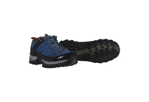 CMP Wanderschuhe Rigel Low Trekking WP - Wasserdicht und Bequem - Wanderschuhe für Herren, ideal für jedes Terrain mit wasserfester CLIMAPROTECT-Membran und CMP FullOn GRIP Sohle für optimale Stabilität und Komfort.