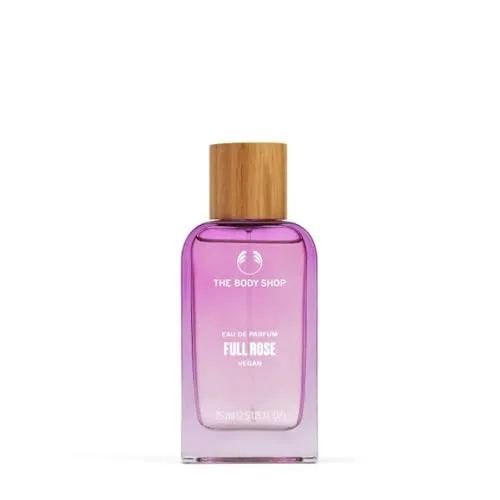 The Body Shop Full Rose Eau De Parfum 75 Ml - Damendüfte mit zartem Rosenextrakt, kombiniert mit frischen Geranienblättern und würzigem Kardamom für ein luxuriöses Dufterlebnis.