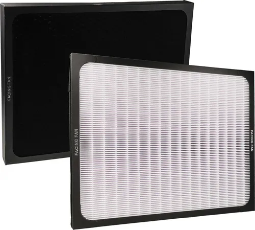 vhbw 2-teiliges Filter-Set kompatibel mit Blueair Classic 280i, 270E, 270E Slim, 250E, 303, 270 Luftreiniger - Kombifilter, Partikelfilter