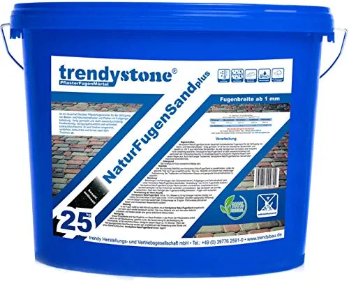trendystone NaturFugensand 25 kg granitgrau