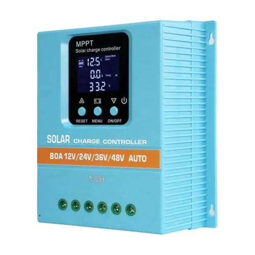 80A MPPT Solarladeregler 12V 24V 36V 48V Batterie Intelligenter Regler Max 100V Eingang LCD Display Dual USB für Blei-Säure/Lithium-Batterien
