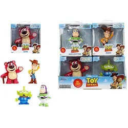 Dickie Toys Toy Story Figur - Sammelspaß ab 8 Jahren - Metallische Spielfigur aus der Toy Story Reihe, ideal zum Spielen und Sammeln. Lieferumfang enthält eine Figur in zufälliger Farbauswahl. Perfekt für kreative Abenteuer!