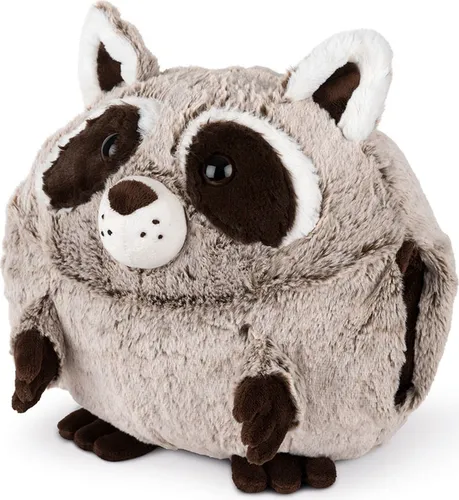 COZY NOXXIEZ Kuschelige Plüsch Kinder Handwärmer - Waschbär - Stofftiere & Teddybären: Vielseitiger Handwärmer und Kuscheltier in einem, ideal zum Spielen und Entspannen für Kinder. Weiches Futter sorgt für wohlige Wärme ohne Aufwärmen.