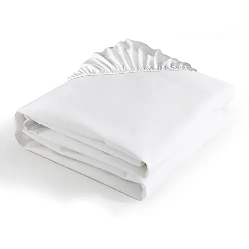 Bedecor Doppelpack Matratzenschoner Wasserdicht Wasserundurchlässige Matratzenauflage Molton 140x200 cm