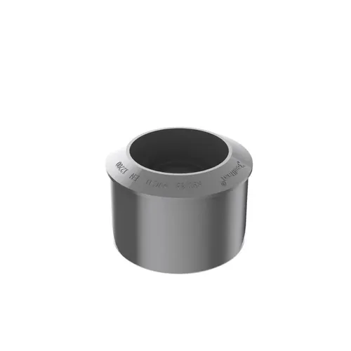 Reduktion Graphit 90/63 mm f眉r Rinnensystem Fallrohre