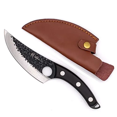 Wakoli Universalküchenmesser 15 cm - Kleines Chefmesser mit Pakkaholzgriff - Praktisches Küchenmesser mit 15 cm Klinge aus hochwertigem 5Cr15MoV Stahl. Ergonomischer Pakkaholzgriff für optimalen Komfort. Ideal zum Schneiden, Zerteilen und Wiegen in der Küche.