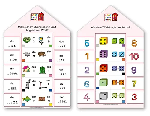 Logo Lernhaus: Kartenset Schulstart (Logo Lernhaus: Mein Lernsteckspiel: Spielen