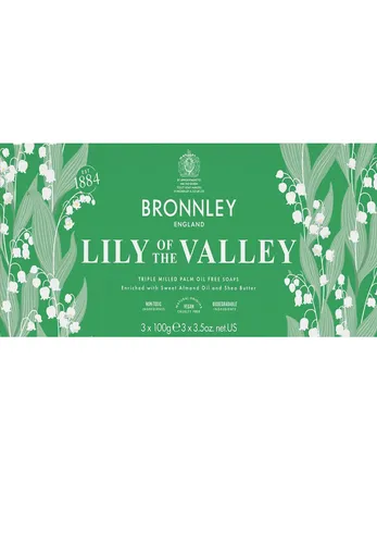 Bronnley Seife Lily of the Valley in grün von Bronnley
