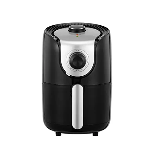 Linsar Heißluftfritteuse 1000 W - Heißluftfritteuse mit 1000 W, ideal zum Backen, Garen und Grillen. Mit Antihaftbeschichtung, 30-minütigem Timer und spülmaschinengeeignetem Garkorb für einfache Reinigung.