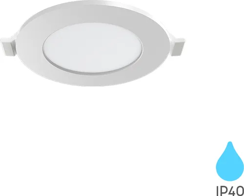 Braytron 3W LED Einbaustrahler Deckenspot Ultra Flach Einbauleuchte Einbauspot 230V IP40 4000K Neutralweiß