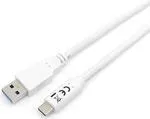 Equip USB Kabel 3.2 A -> C St/St 2.0m 3A weiß (128364)