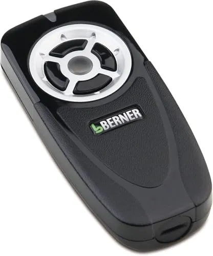 Berner Handsender BDS150 - Fernbedienung für Garagentorantriebe - Garagentor-Handsender, kompakt und zuverlässig mit 868 MHz Frequenz für eine optimale Steuerung Ihres Garagentors.