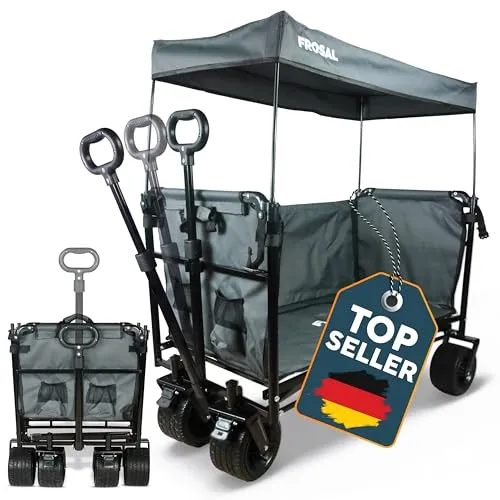 Hand- & Bollerwagen Grau von FROSAL