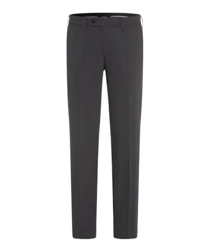 Eurex by Brax Herren Flatfronthose Style JAN MID GREY - Wanderhosen: Bequeme Flatfronthose im Regular Fit, ideal für aktive Männer, die Wert auf Stil und Funktionalität legen.
