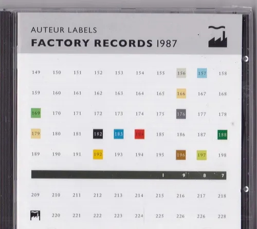 CD - AUTEUR LABELS - FACTORY RECORDS 1987
