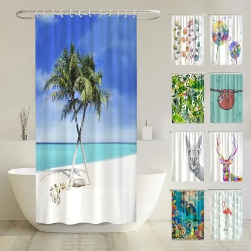 arteneur® Strand Anti-Schimmel Duschvorhang 120x200 in beige von Arteneur