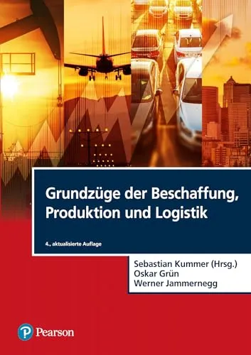 Grundzüge der Beschaffung, Produktion und Logistik (Pearson Studium - Economic BWL) - Lehrbuch für Studierende der BWL, bietet umfassende Einblicke in die Abläufe der Beschaffung, Produktion und Logistik für eine erfolgreiche Unternehmensführung.