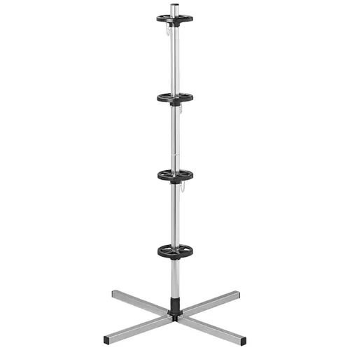 IWH 019064 XXL Reifenbaum - KFZ-Werkzeuge für platzsparende Reifenlagerung, inkl. Reifenschutzhülle und 4 Reifenmarkierern, ideal für eine ordentliche Garage.