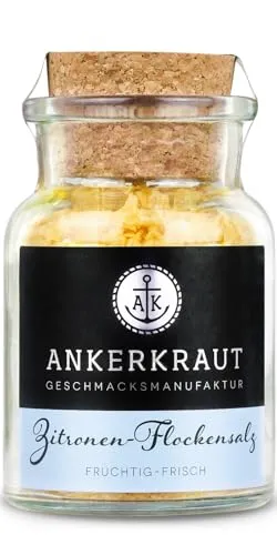 Ankerkraut Zitronen-Flockensalz, 100g im Korkenglas