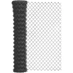 Gust. Alberts Viereckgeflecht Maschendrahtzaun 25 m x 1.500 mm - Hochwertiger anthrazitfarbener Maschendrahtzaun, ideal für langlebige und stilvolle Abgrenzungen im Garten.