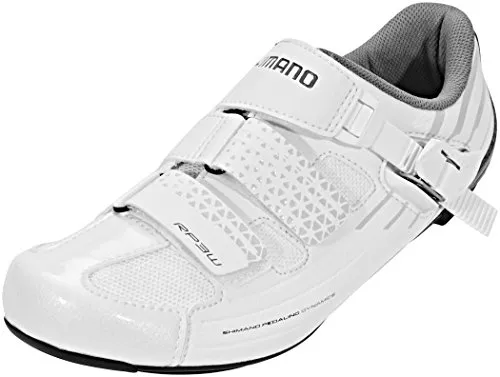 SHIMANO Damen Fahrradschuhe Rennradschuhe SH-RP3W GR. 43 SPD-SL Klett-/Ratschenv., Mehrfarbig, 43, ESHRP3NG430WW00