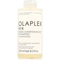Olaplex No. 4 Bond Maintenance Shampoo 250 ml - Shampoo für alle Haartypen, repariert und stärkt Haarbindungen, schützt vor Haarschäden und sorgt für gesundes, glänzendes Haar.