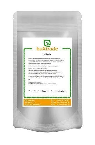 Glycin | L-Glycin | proteinogene Aminosäure | E640 | Pulver | 500 g