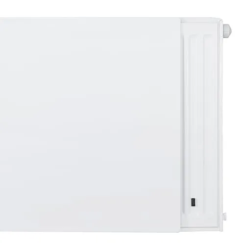 Planheizkörper Typ 22 600x600, Kompakt & Ventilheizkörper - Heizkörper für effiziente Raumheizung, kompakte Bauweise ideal für kleine Räume, inklusive Halter und Ventil.