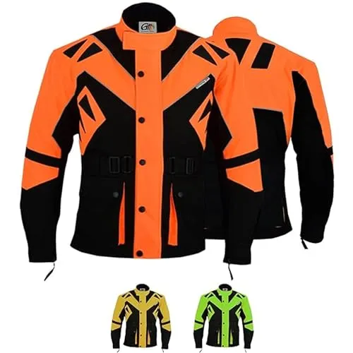 German Wear Motorradjacke Herren mit CE1-Protektoren von German Wear