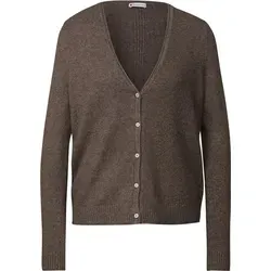 Street One Damen 2515370 Kurzer Cardigan von Street One