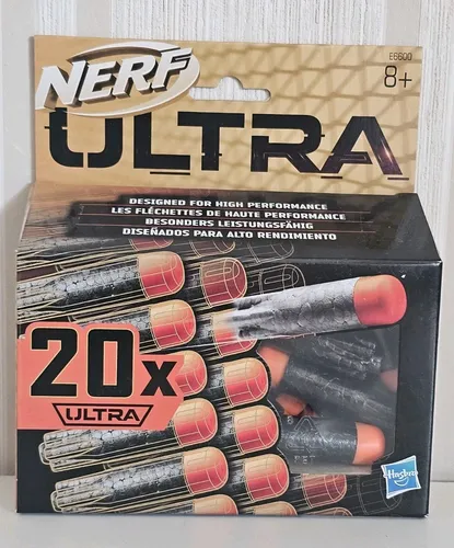 NERF®  Ultra Dart 20 Stück  Schwarz/Orange Nachfüllpack Hasbro®