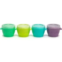 Produktbild Melii Snap&Go Schüssel für Zwischenmahlzeiten, 4x177 ml