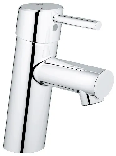 Grohe Concetto 1-Loch-Einhand-Waschtischbatterie - Waschtischarmatur mit EcoJoy-Technologie für weniger Wasserverbrauch und perfekten Wasserfluss, ideal für moderne Badezimmer.