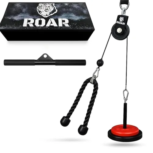 Roar® Pulley-Krafttraining Zugseil-Krafttraining Pulley-Krafttraining Heimkabel-Flaschenzug-Krafttraining Hochseil-Flaschenzug-Krafttraining