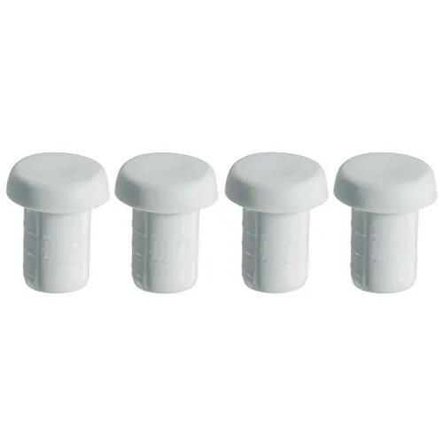 WMF Ersatzfüße für Schneidbrett 4-teilig Schneidebrett Wechselmatten Kunststoff