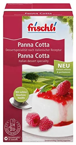 Frischli Panna Cotta optimale Konsistenz und hervorragende Standfestigkeit 1000g