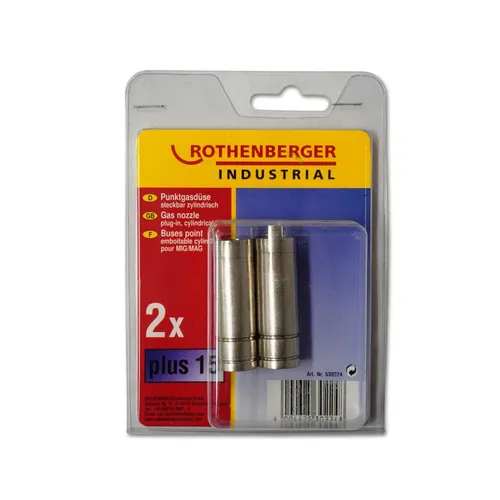 Gasdüsen Schutzgasbrenner Punktgasdüse Plus 15 Schweißzubehör Rothenberger
