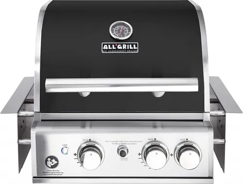 ALLGRILL Einbau-Gasgrill CHEF S BLACK von ALL’GRILL